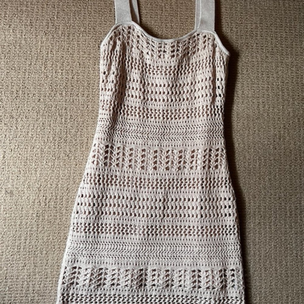 Abercrombie crochet mini dress